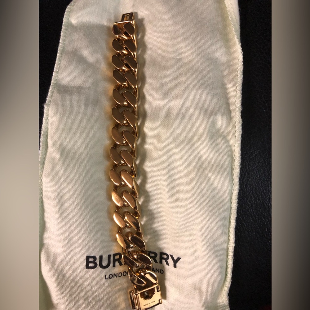 Authentic Burberry Link Bracelet - Picture 3 of 9